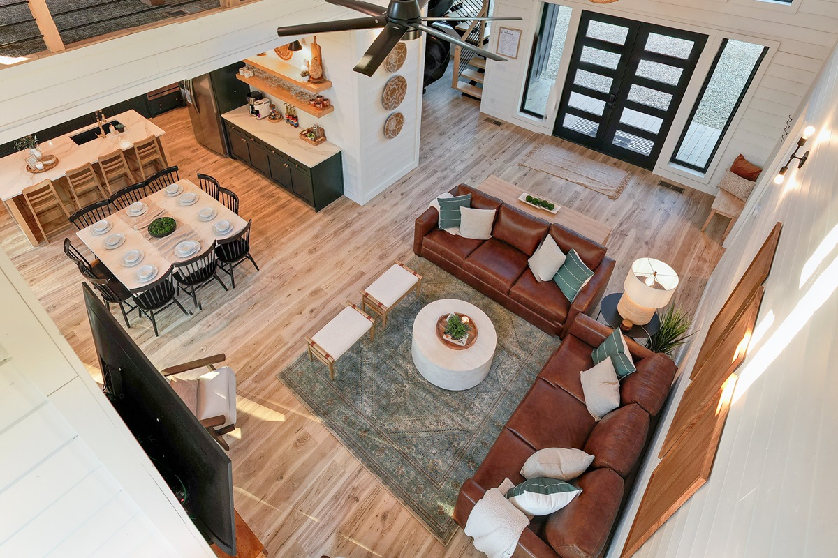 Gather here...our open floor plan provides the perfect space to enjoy time together!