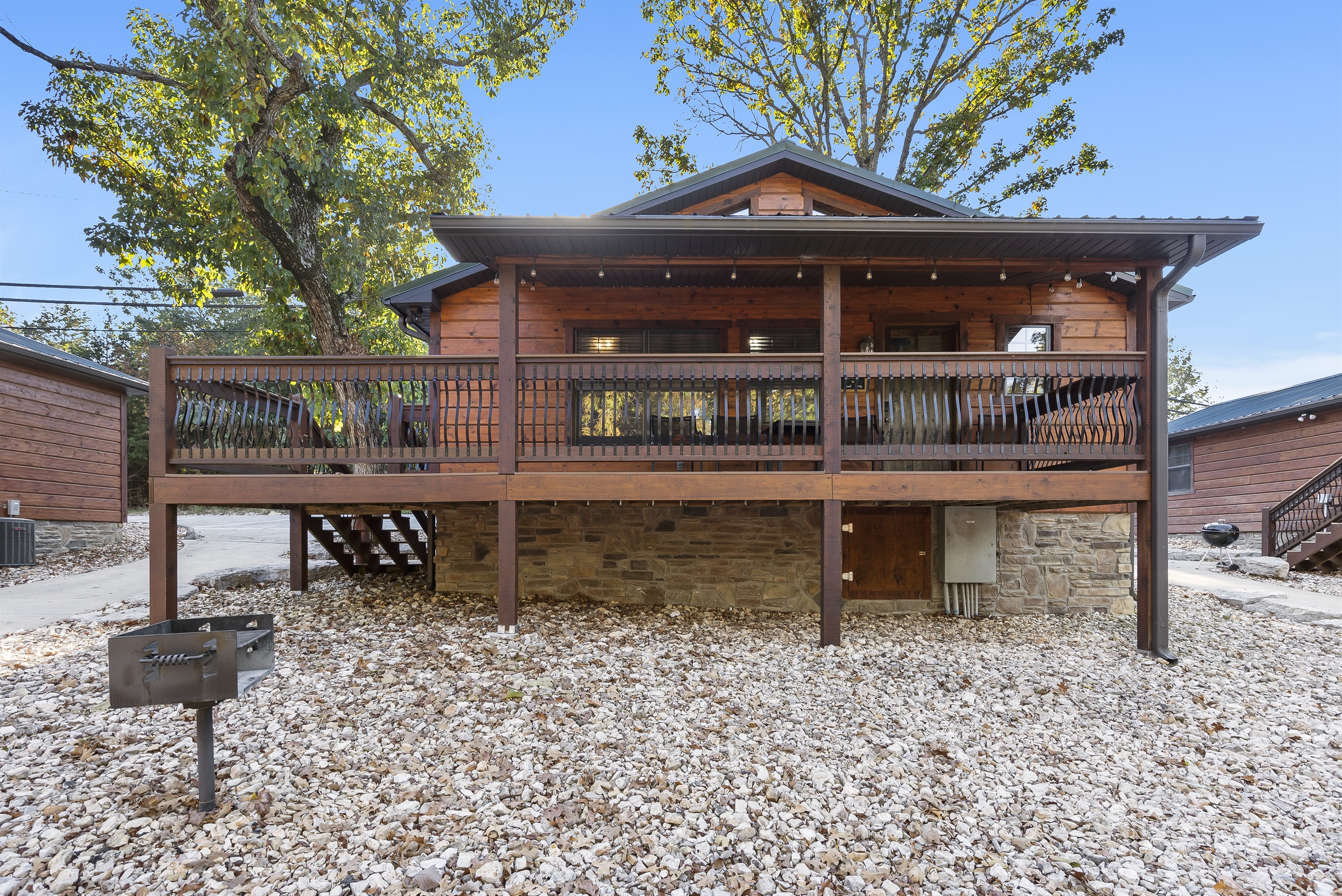 Exterior with Grill