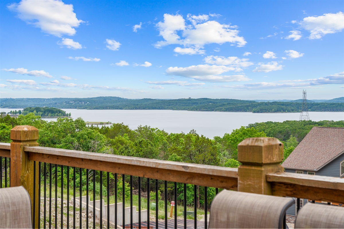 View from the deck