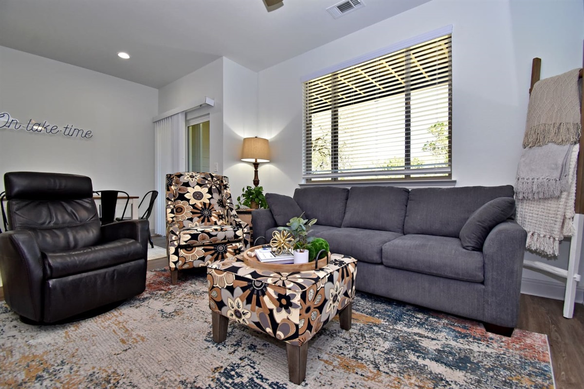 Comfortable Seating in Family Room