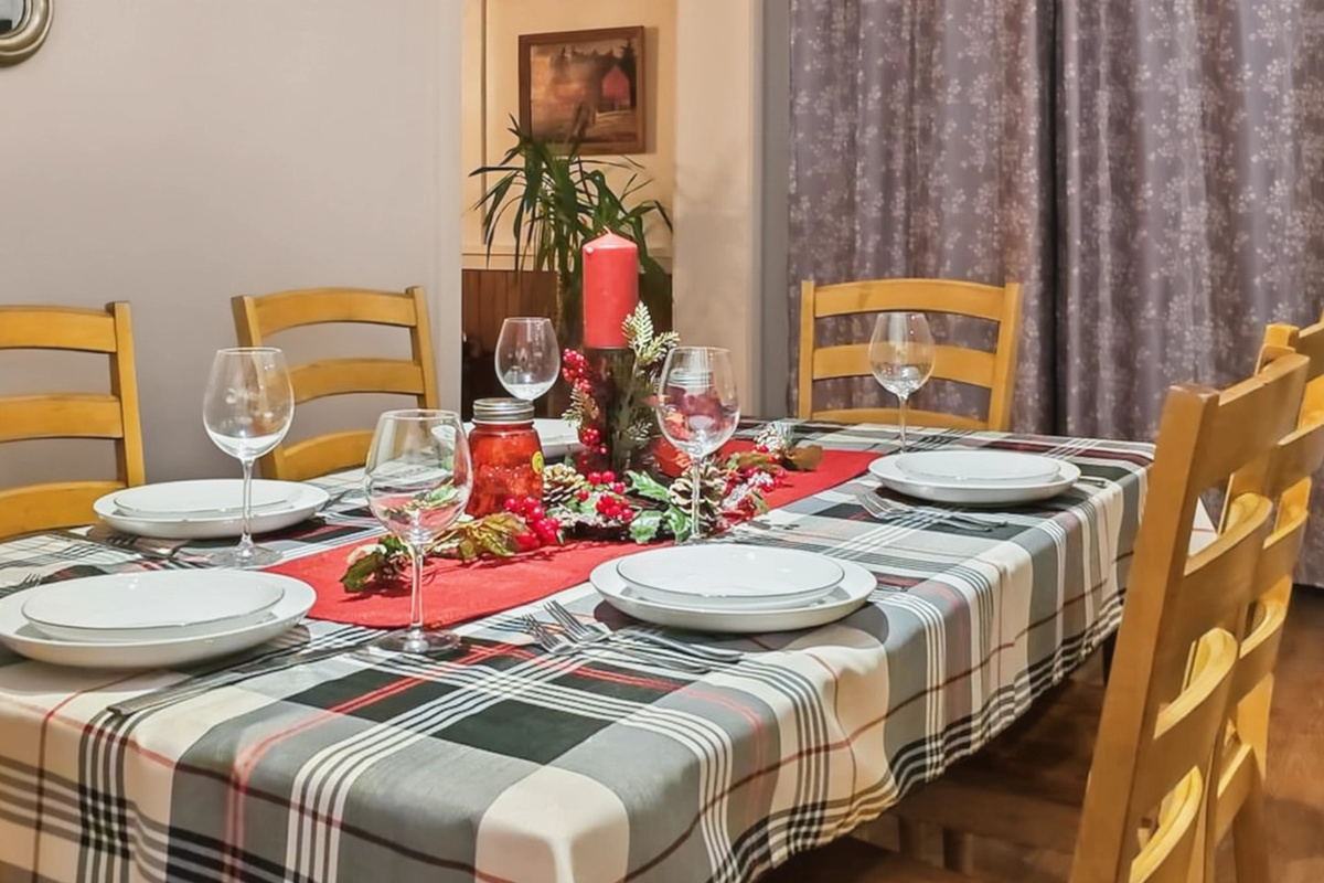Table set for a wonderful meal