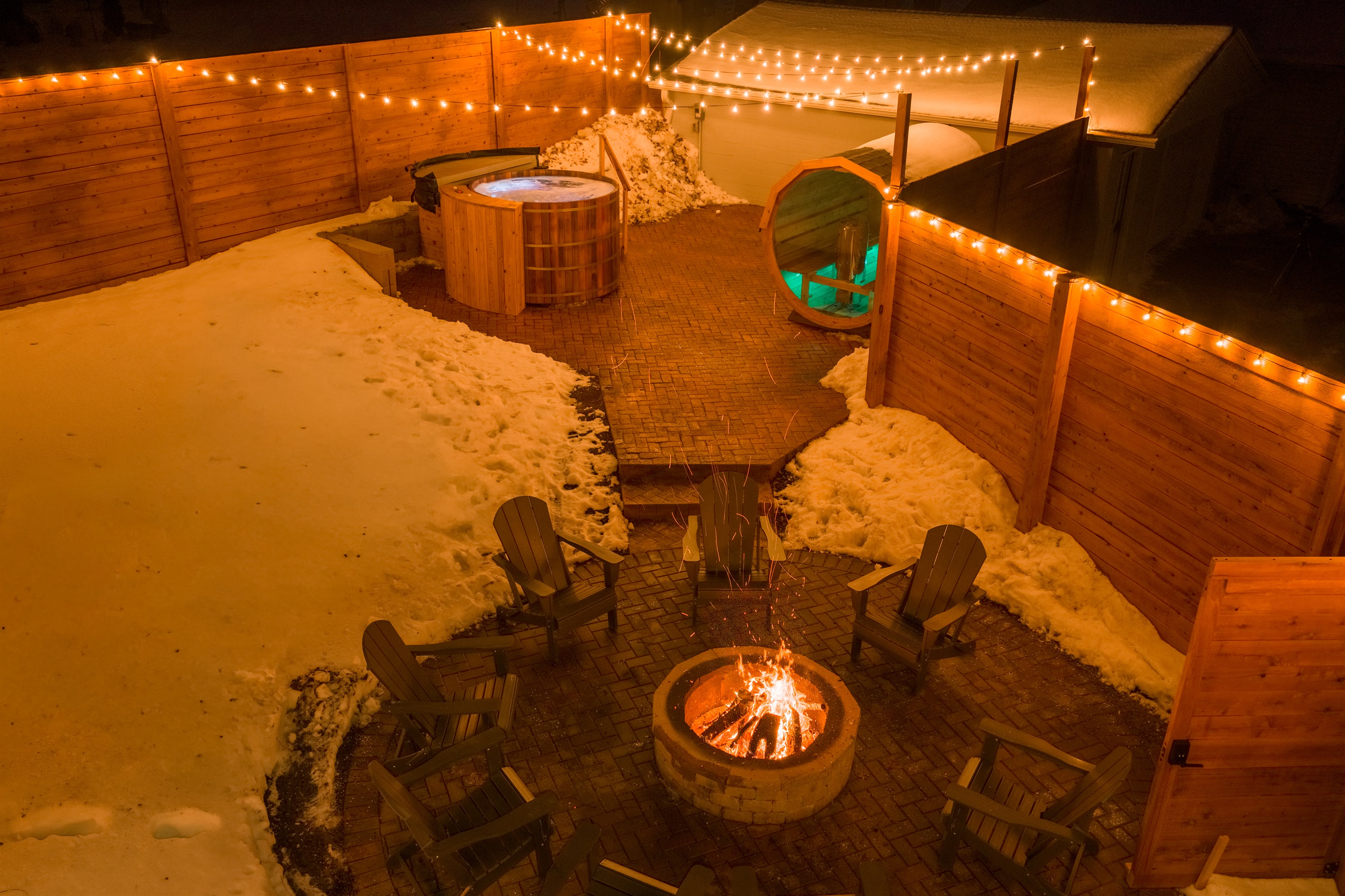 Fenced in and private