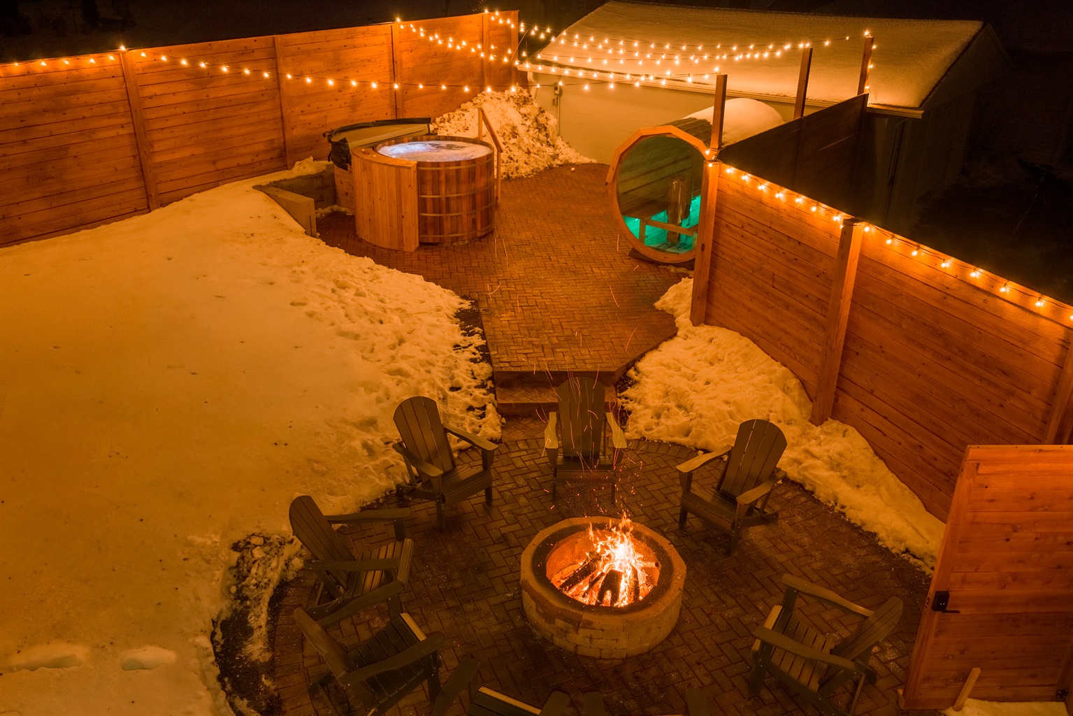 Fenced in and private