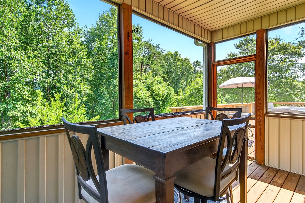The perfect spot to enjoy your morning coffee