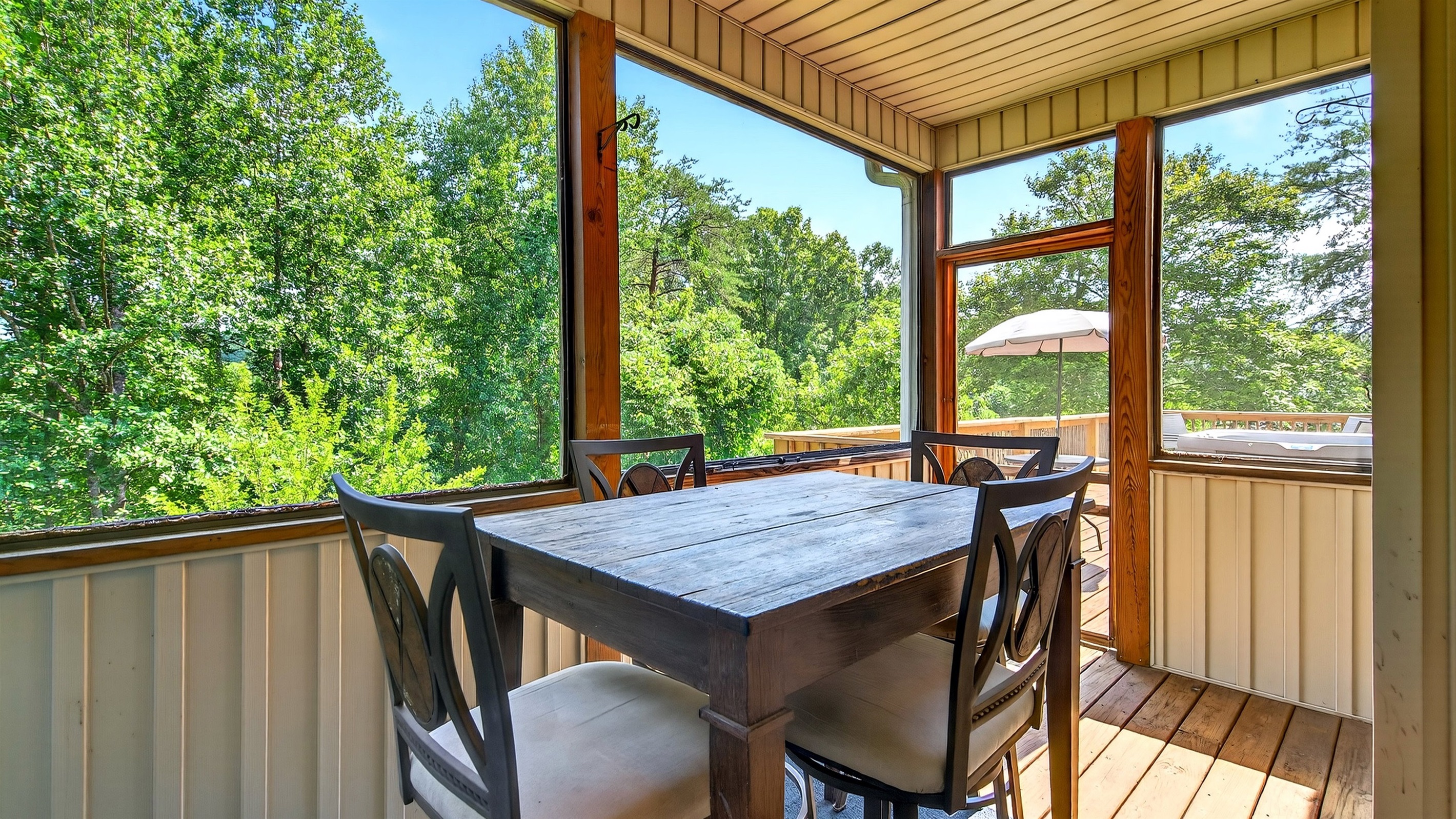 The perfect spot to enjoy your morning coffee