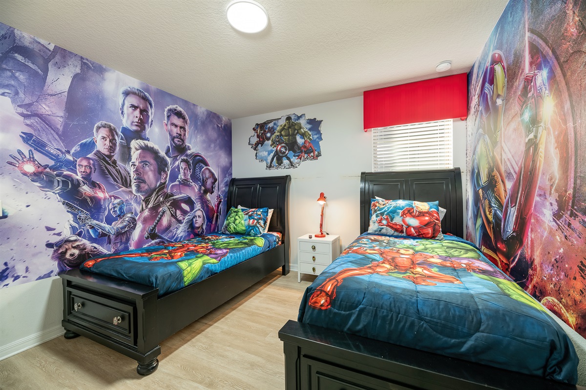 Upstairs Bedroom 8- Two Twins