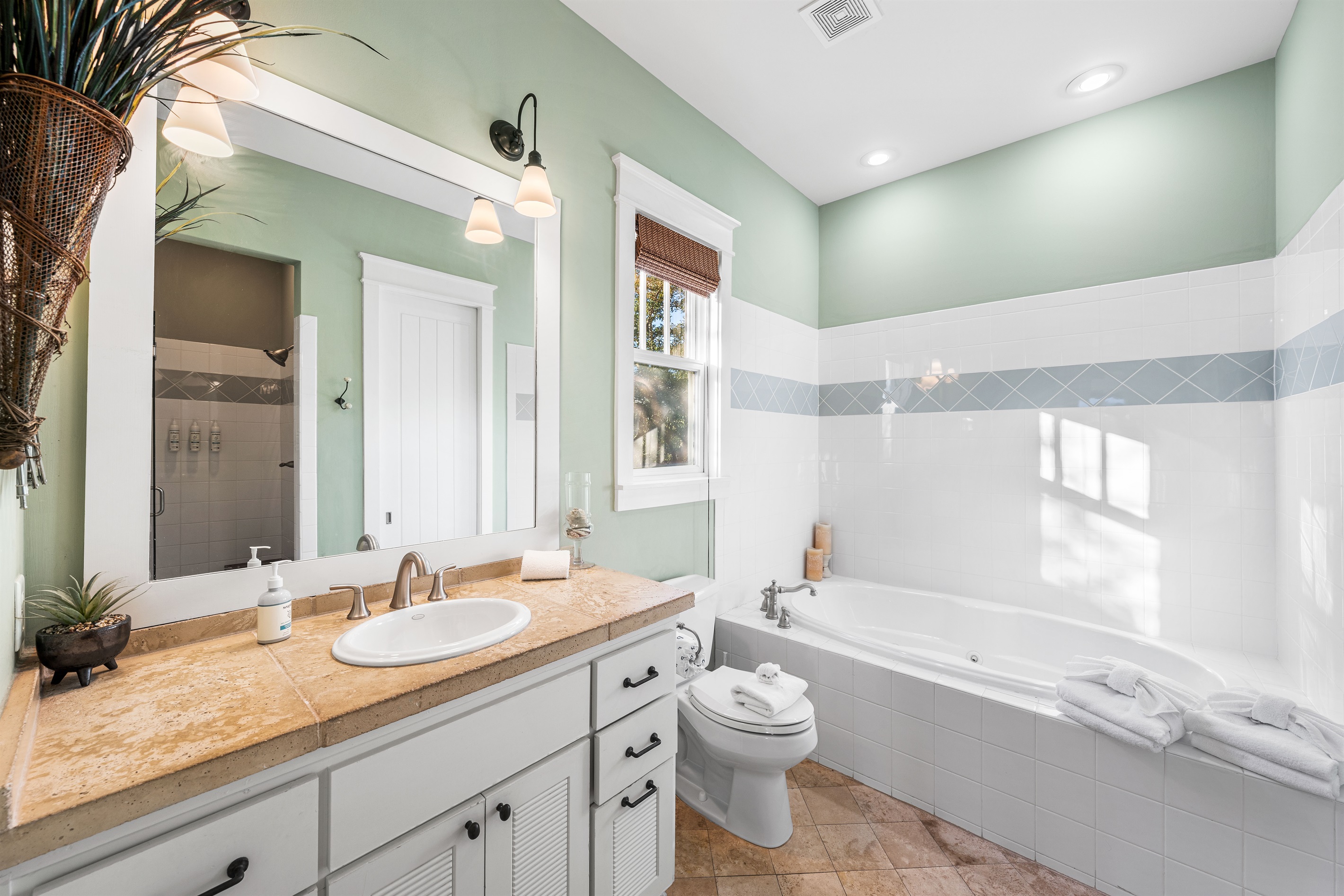 2nd Floor Master, Full Bathroom with separate Shower 