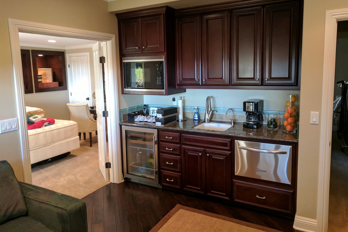 Kitchenette in bedroom four.