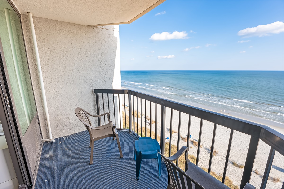 Amazing View from the Balcony!