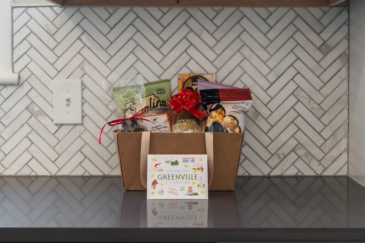 Gift Basket for our Guests