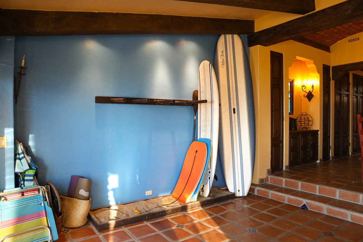 Surfboards, etc.for Guest Use