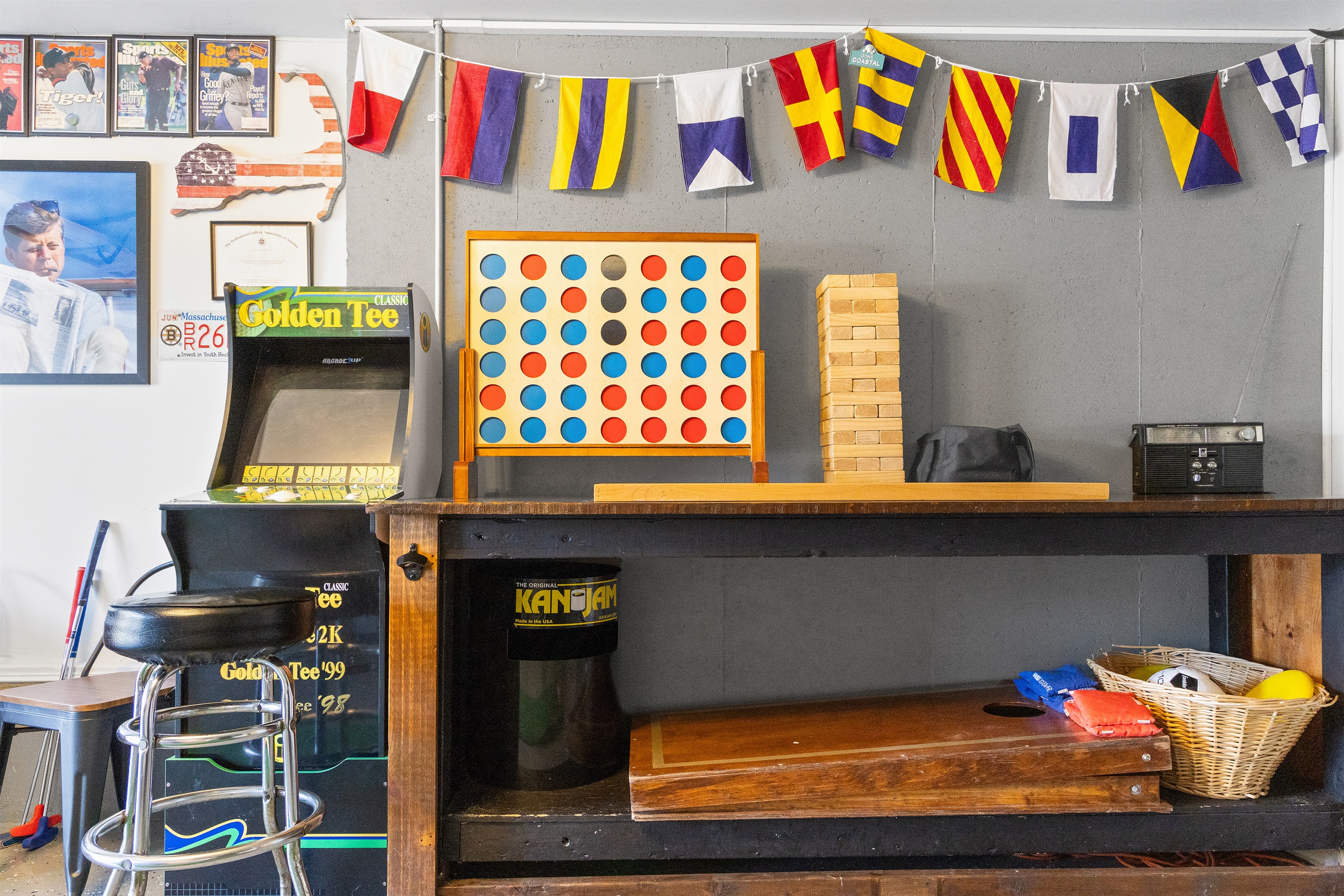 Play, relax, and have a blast in our game room! Endless fun awaits for everyone.