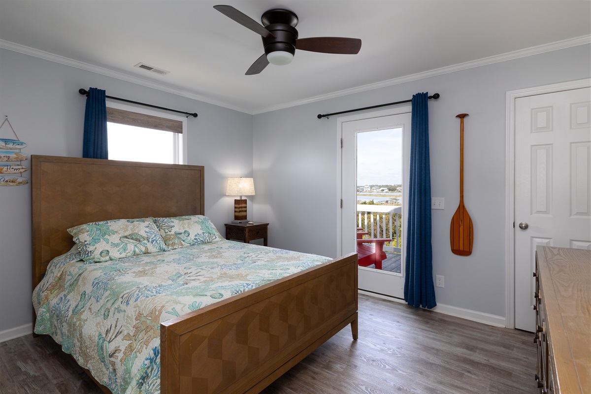 Dreamy bed ready for a peaceful night's sleep