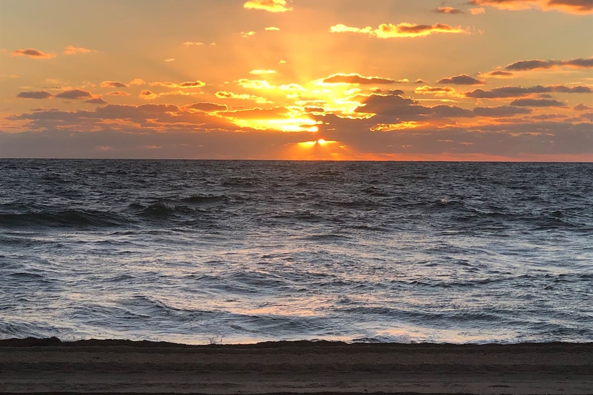 Sunrise in Pompano Beach, take a jog, or enjoy your coffee, on the Beach.