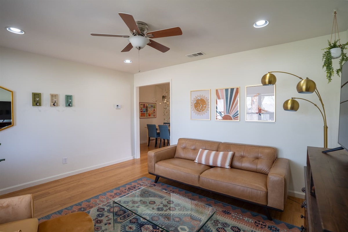 Spacious & Inviting Living Area for Relaxing Together