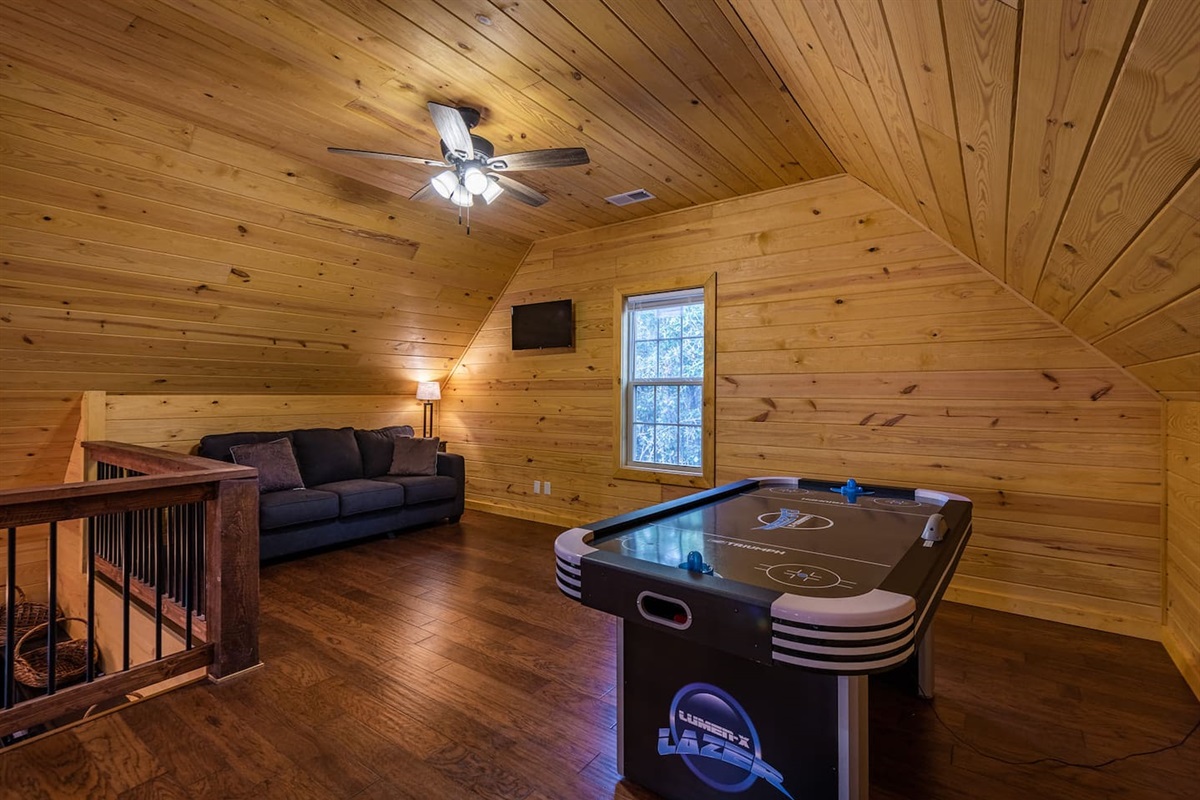 Sleeper Sofa in Loft Area