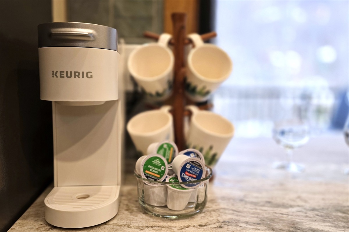 Mini Keurig coffee maker