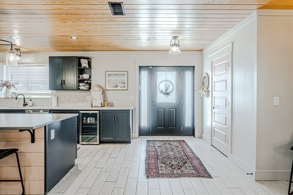 Upgraded, modern kitchen
