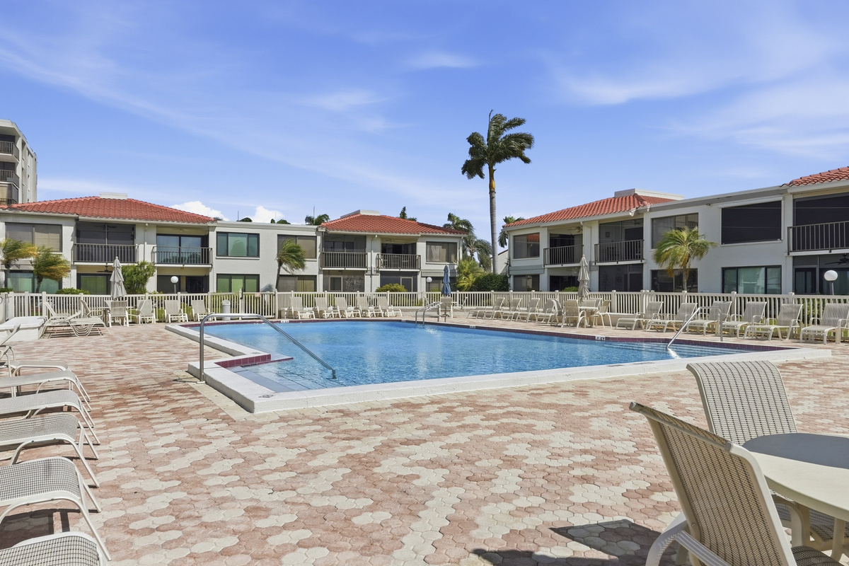 Take a refreshing dip or relax poolside at the community pool, a perfect place to soak up the Florida sunshine and enjoy a laid-back afternoon.