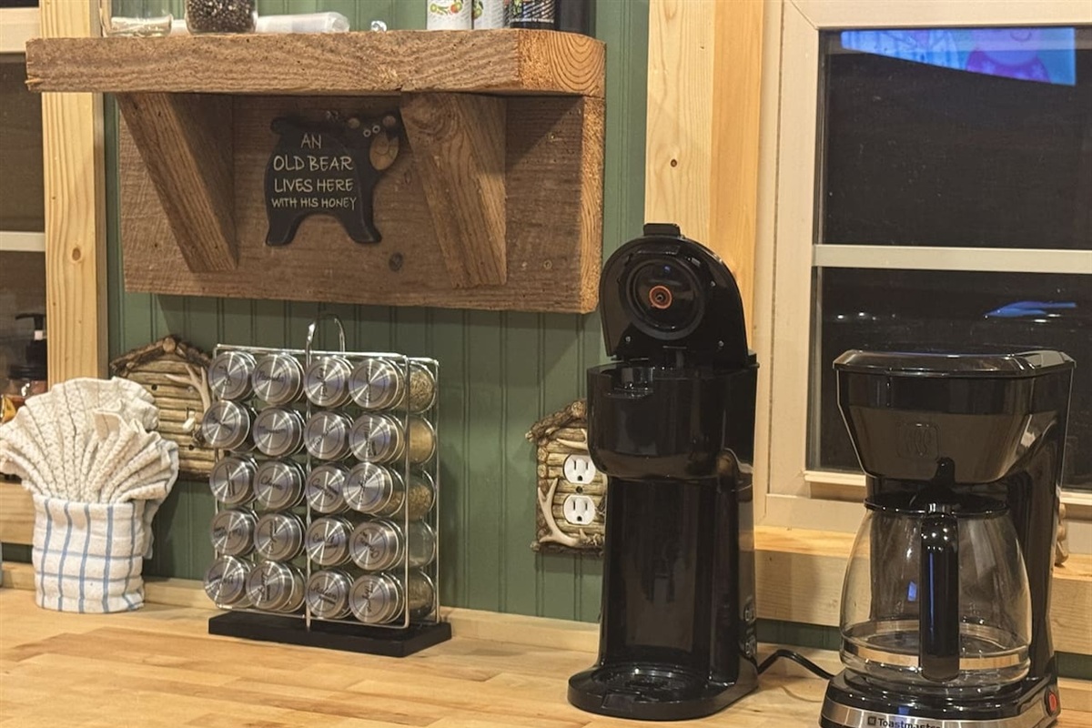 Fully stocked kitchen