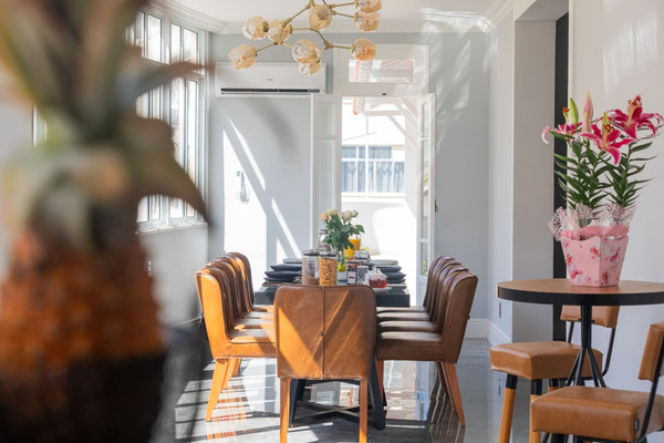 Beautiful area for brunch or dinner.  If you need a chef, daily cook, daily maid service, a driver, a tour guide, or other service personnel, we can arrange it all!