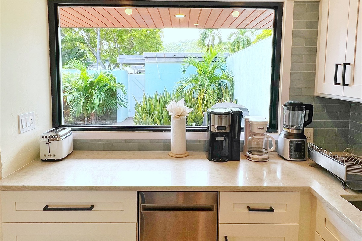 Modern cabinets, high-end appliances, and everything you need to feel at home.