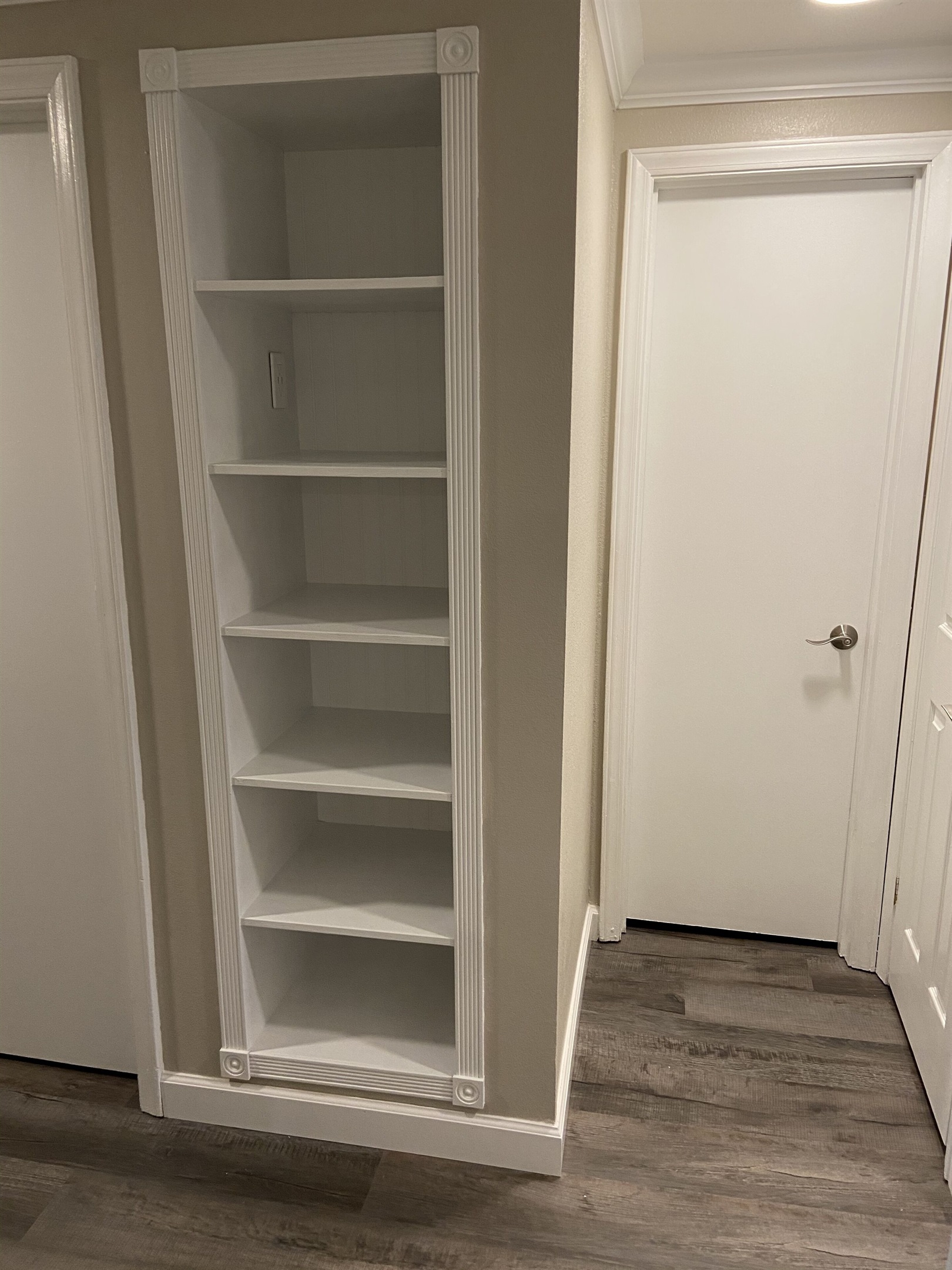 Cubbies to place helmets, gloves, goggles, etc.