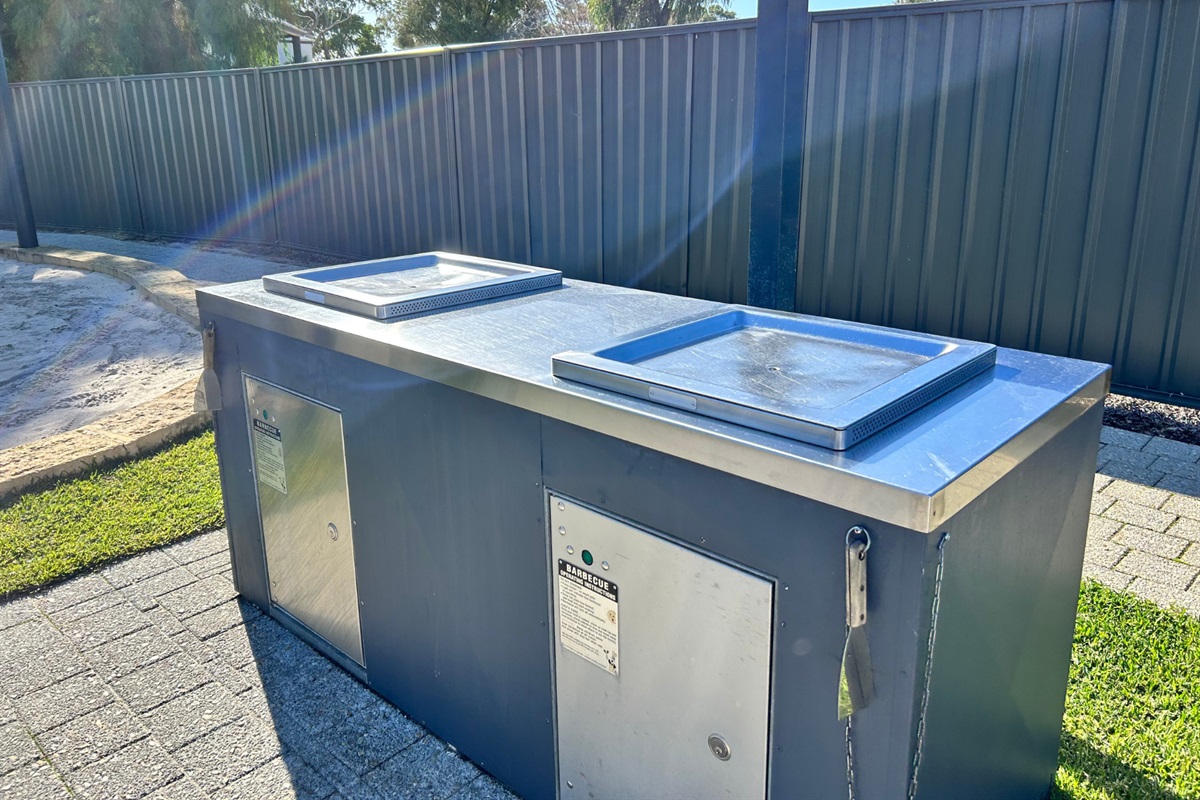 Common BBQ for use near the playgound