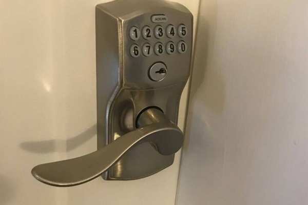 For your security, there is a private key code for each guest.