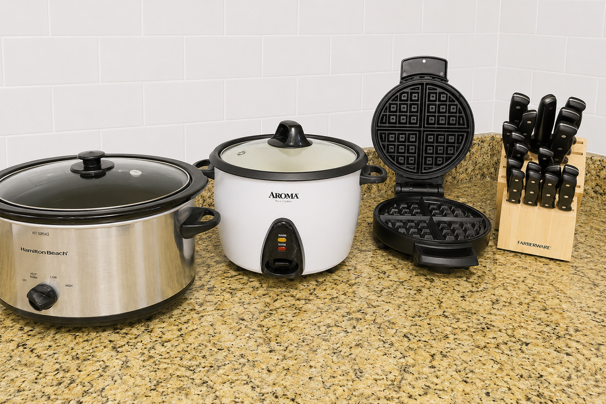 Fully Stocked Kitchen for All Your Meals