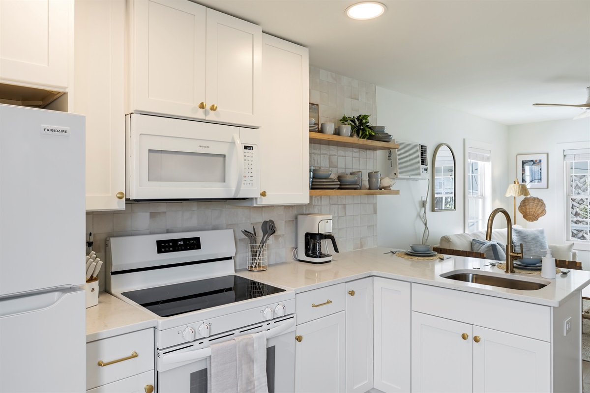 Well-equipped kitchen