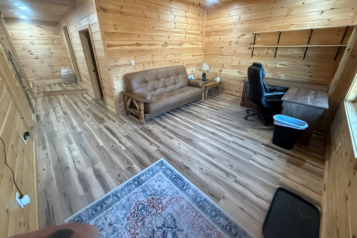bedroom 2 in small cabin over garage