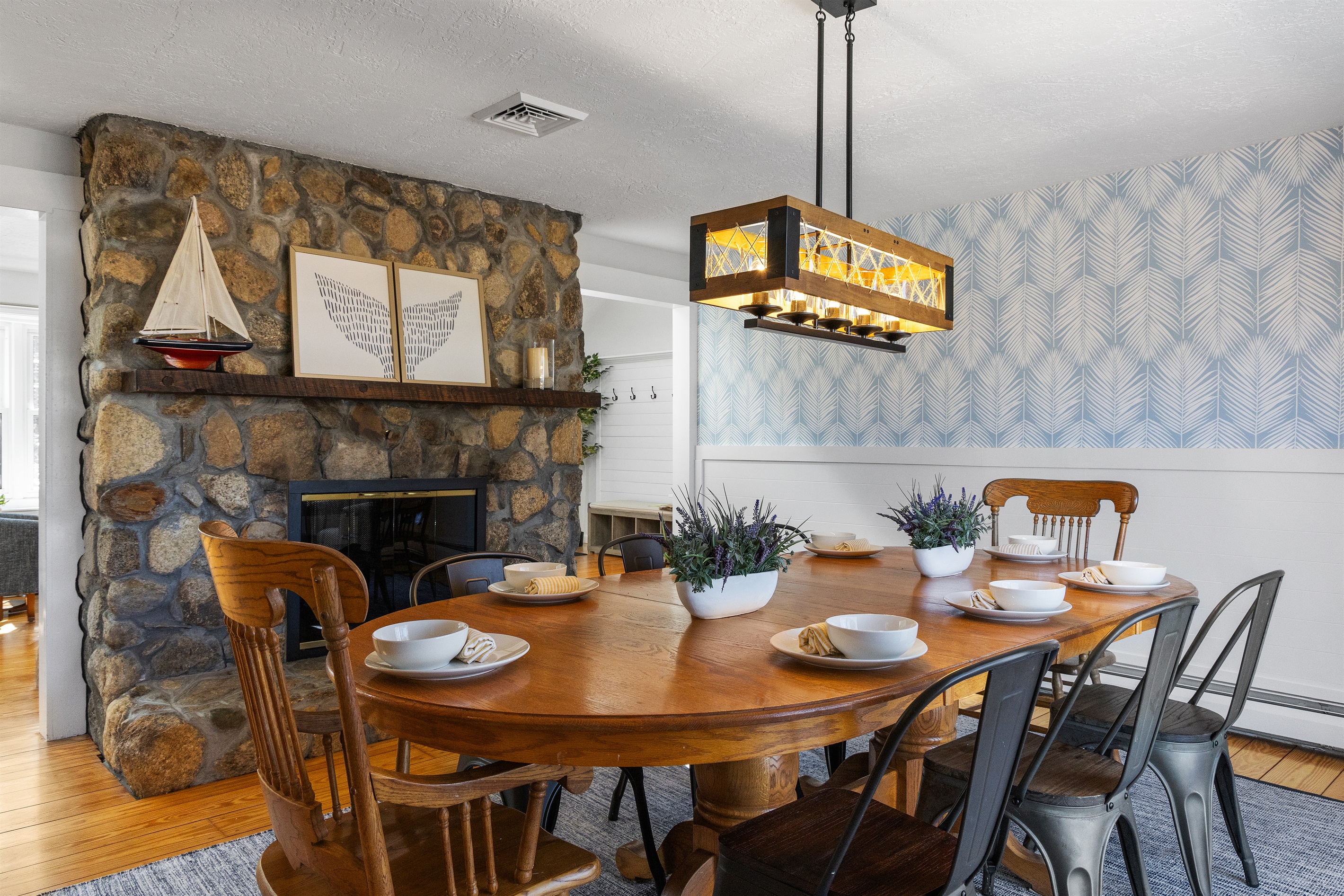Our inviting dining area is the perfect place to share meals and laughter.