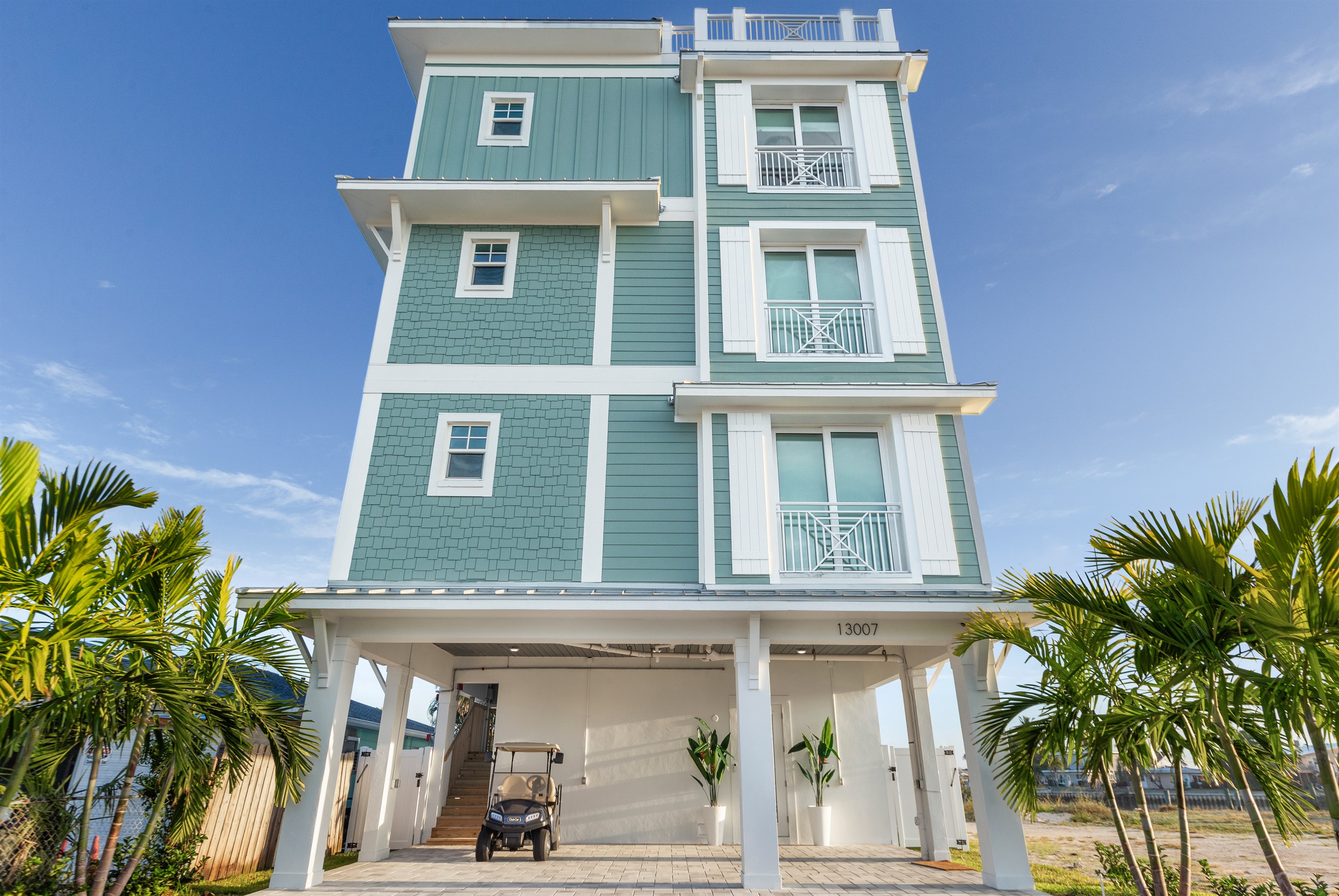 Golf cart available for a small fee on request