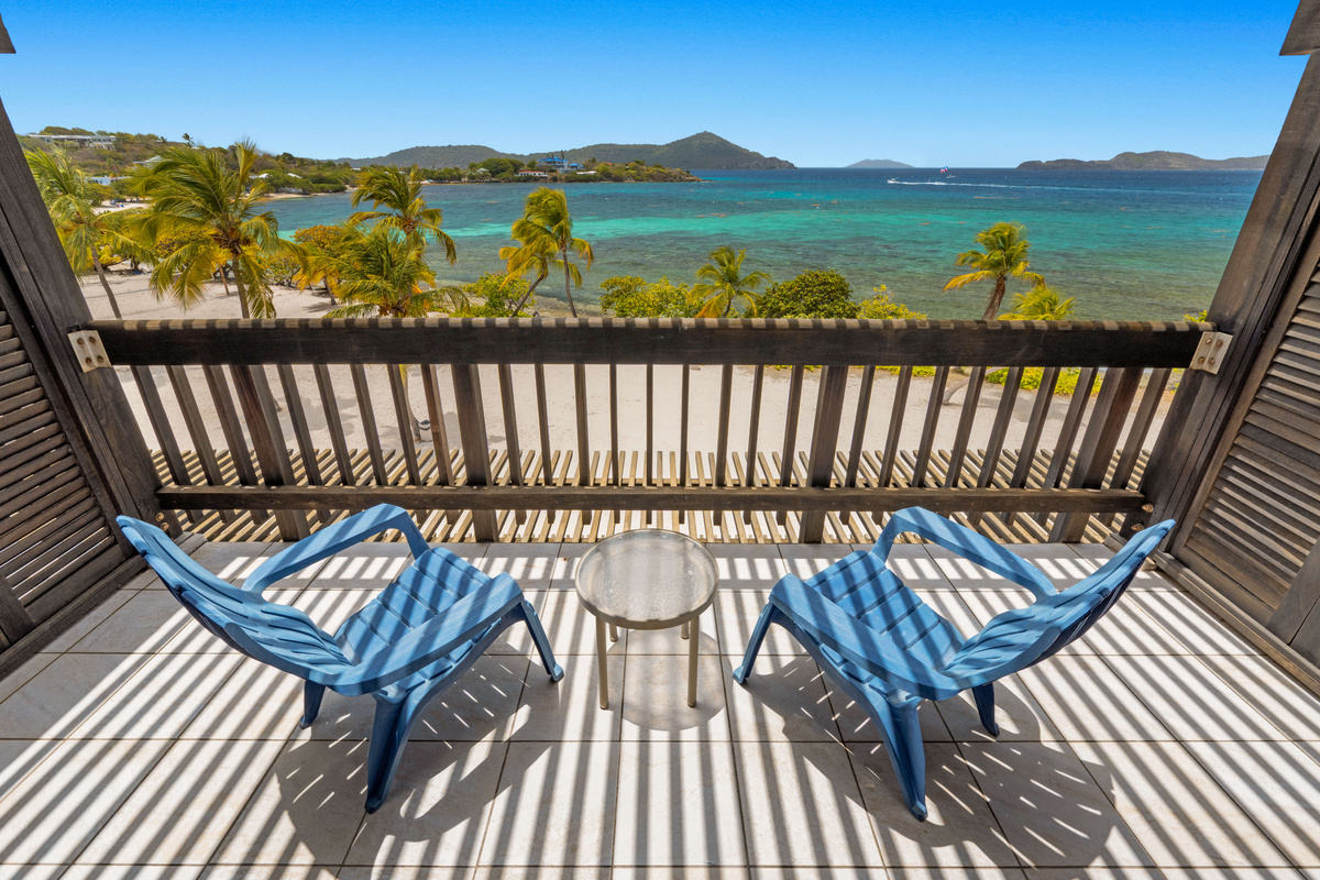 Relax and take in the beauty of St. Thomas from your private balcony retreat.