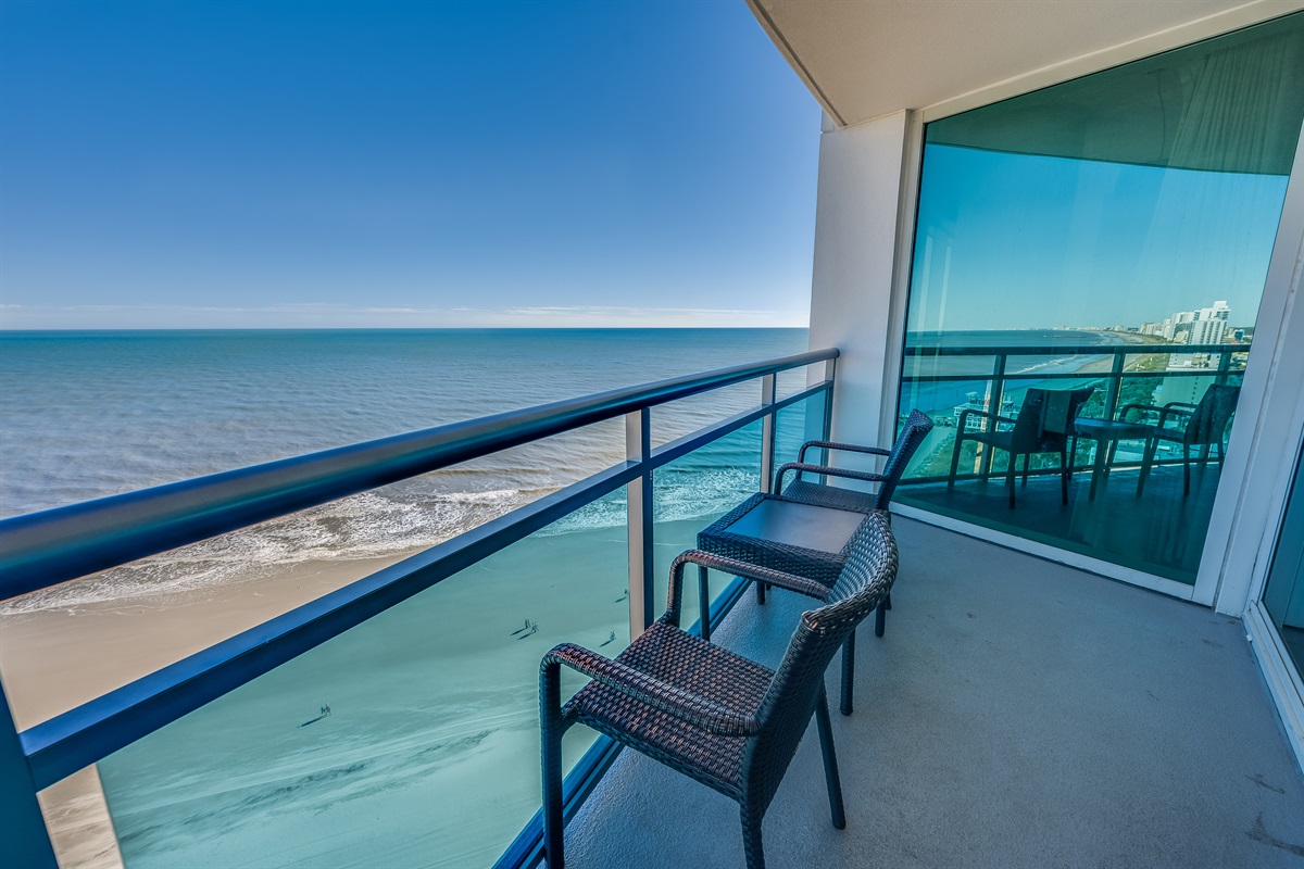 Breathtaking Views from Balcony!