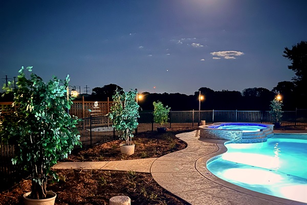 River Valley Place at night is pure country magic!