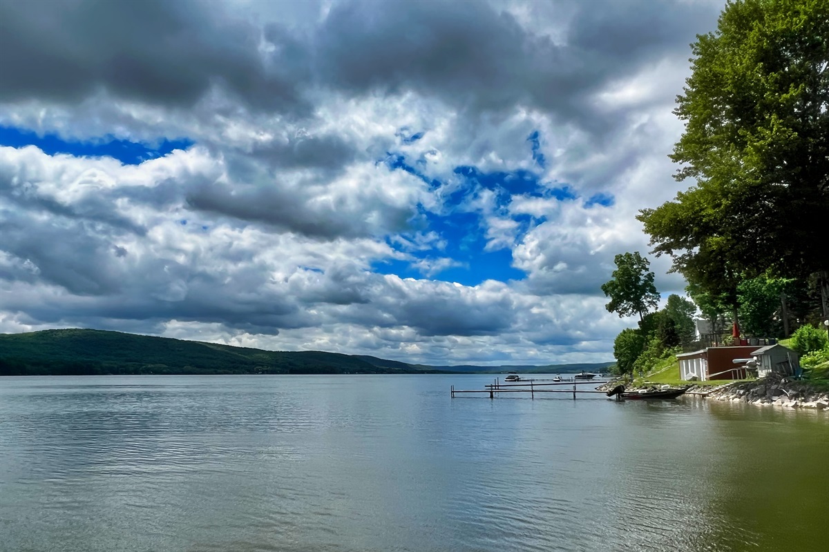 Canadarago Lake views at Trout Brook