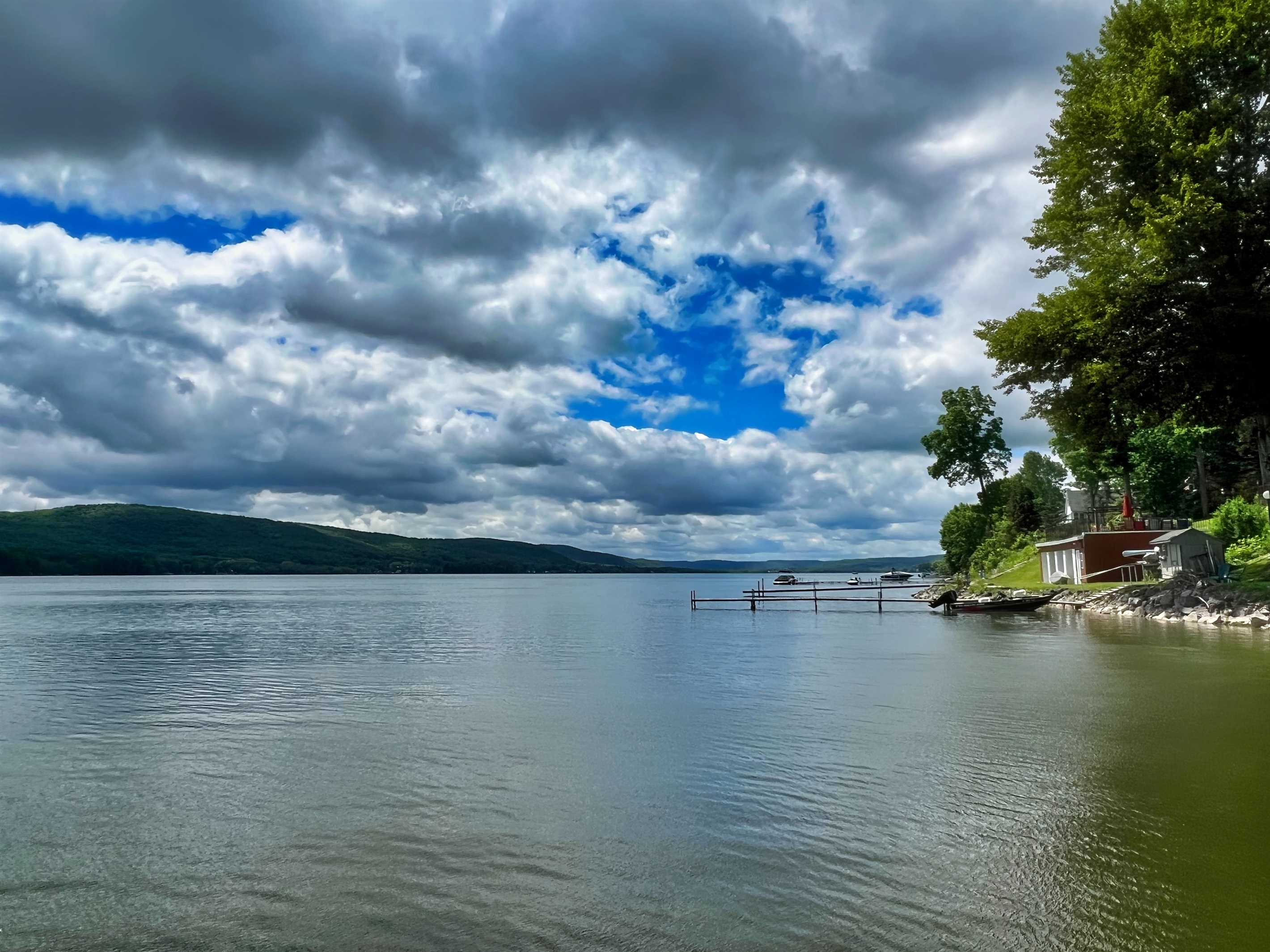 Canadarago Lake views at Trout Brook