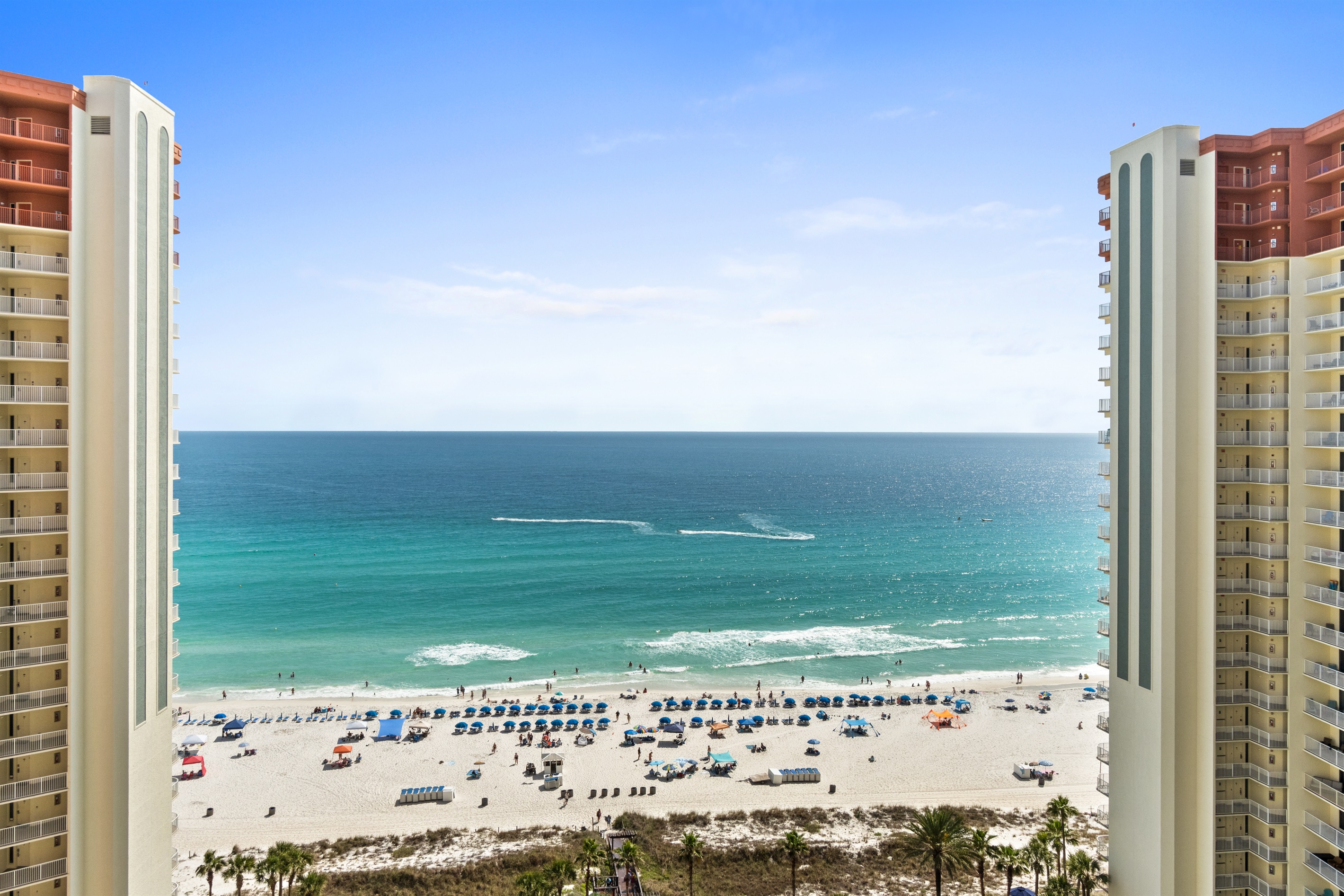 Our spectacular view of the ocean. The pictures don't even do it justice! Chair service for 2 on this beach included with your stay.