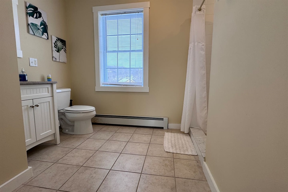 Bathroom with walk-in shower