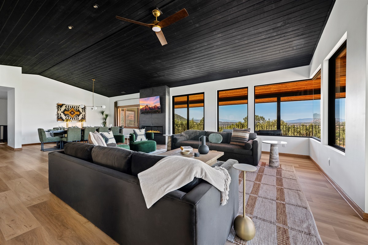 From dining to lounging—enjoy a spacious layout with Sedona views throughout.
