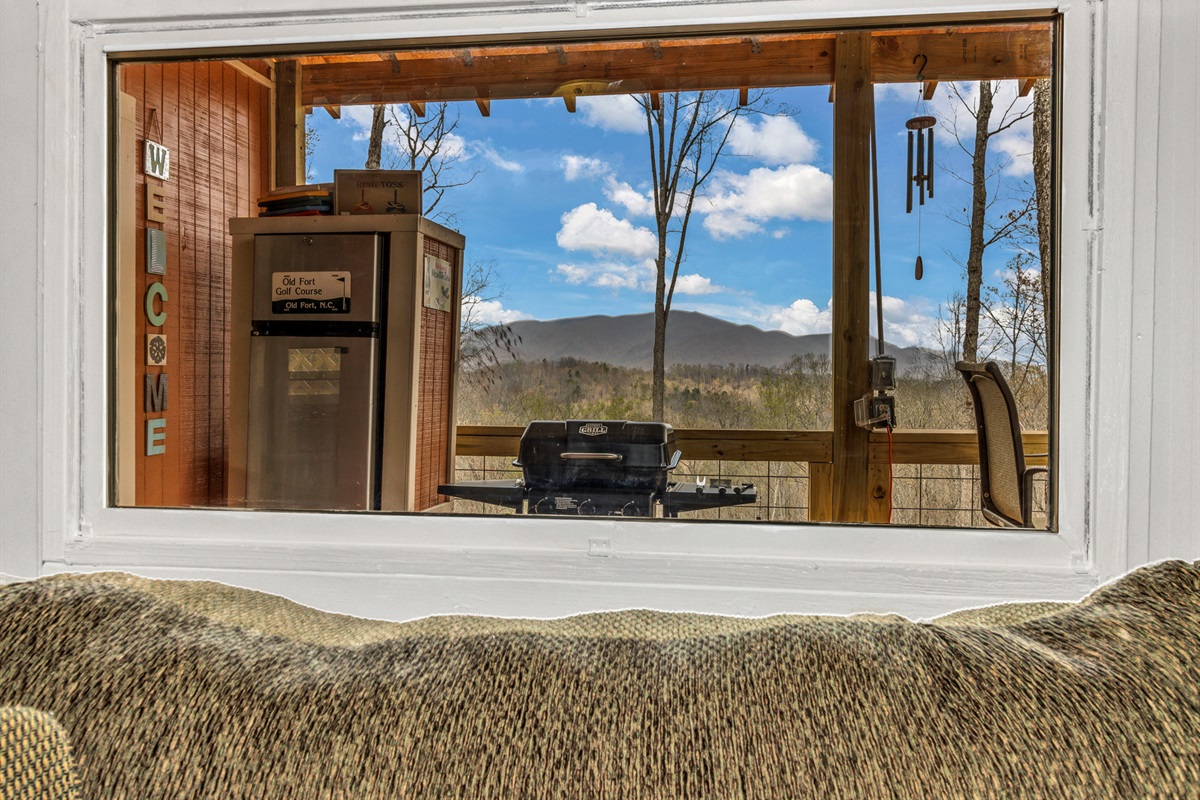 Great Views from Deck