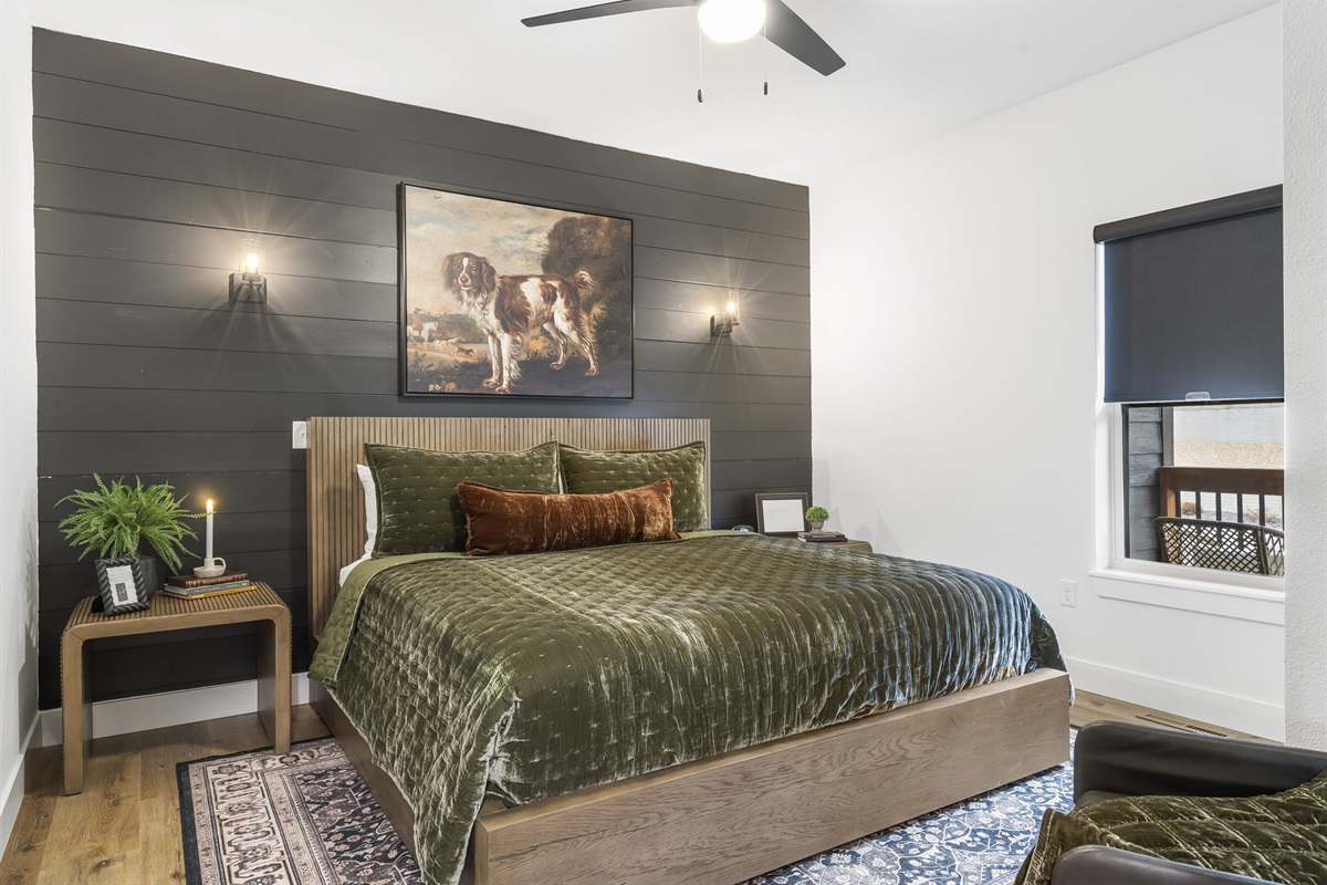 Main level King #1 with ensuite bathroom