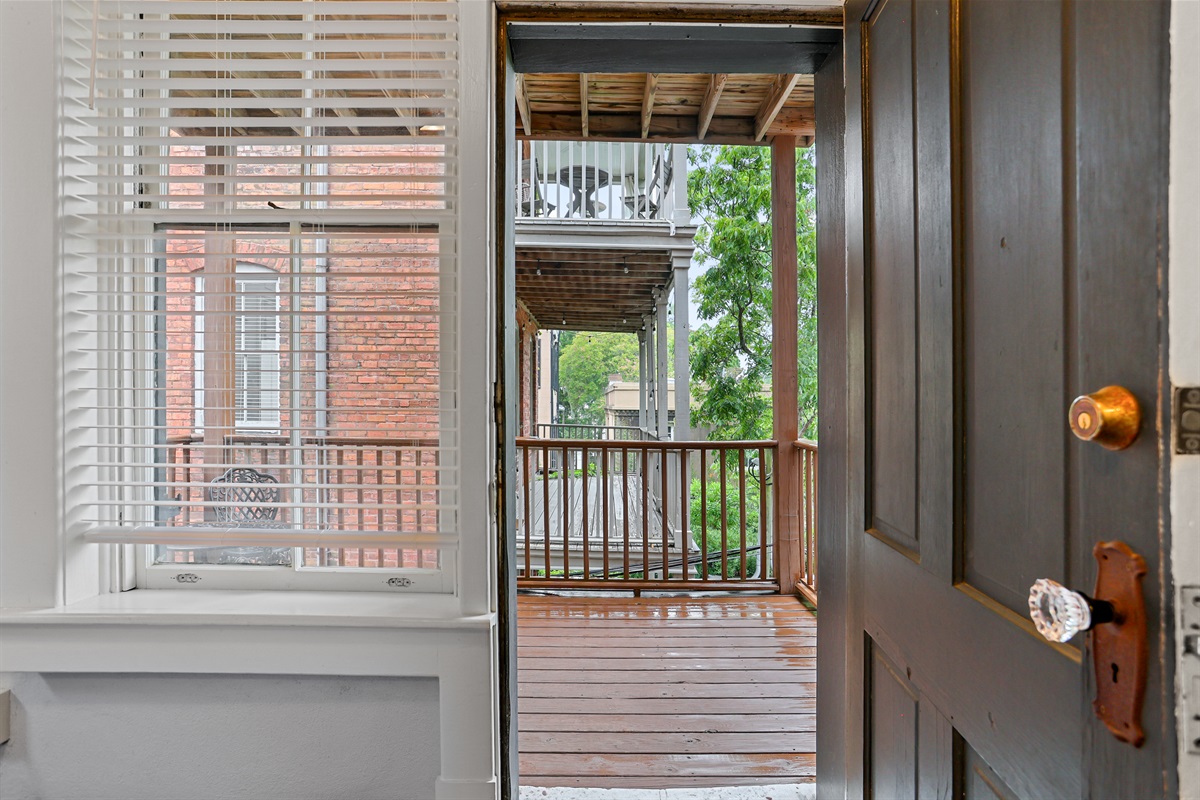 A cozy outdoor space designed for relaxing and unwinding.