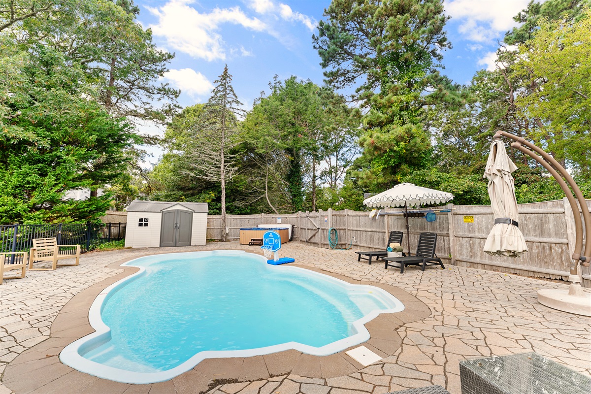 Surprise your senses with a swim in our beautiful pool—perfect for both relaxation and fun.