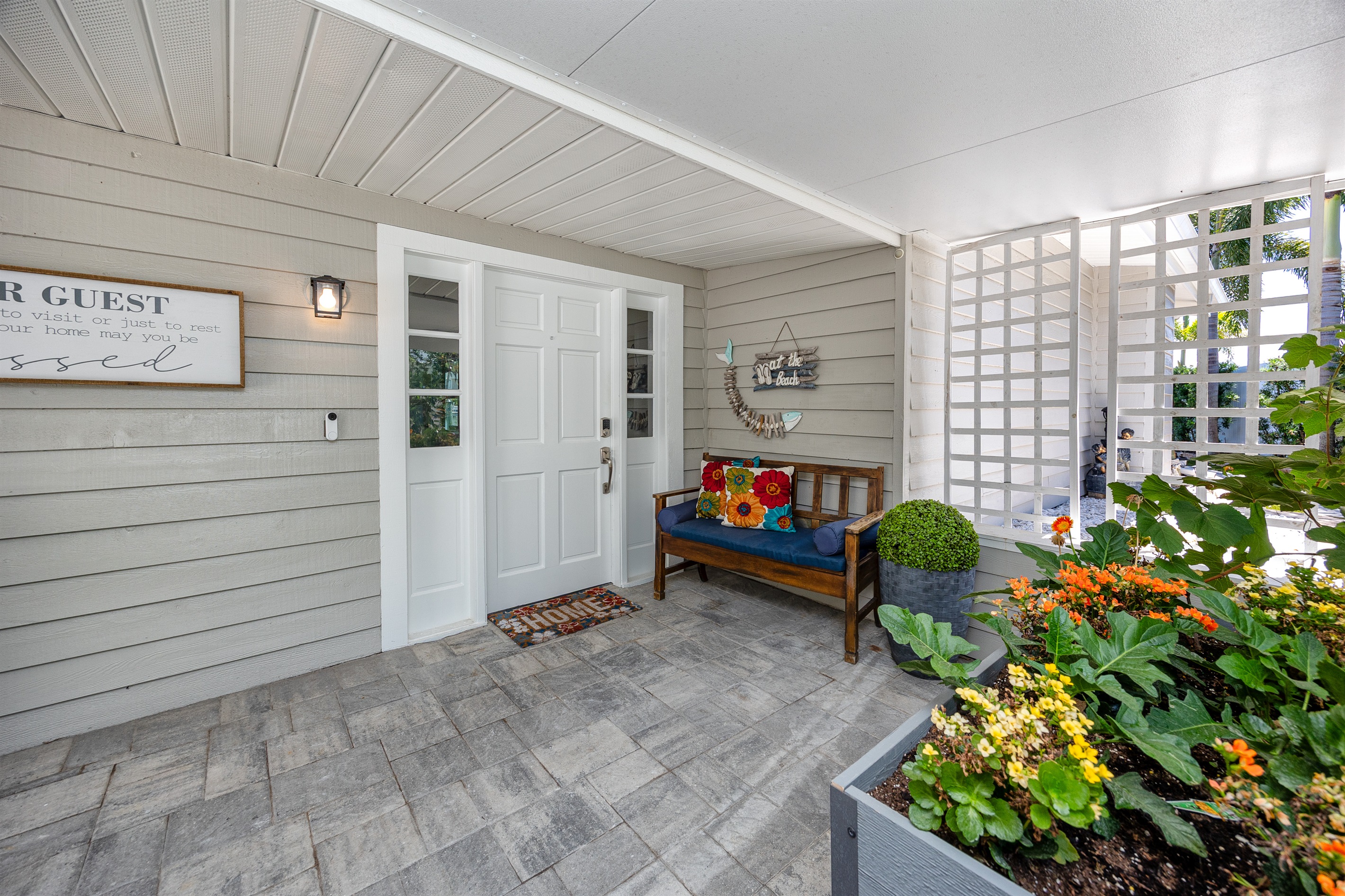 Keyless entry to the home