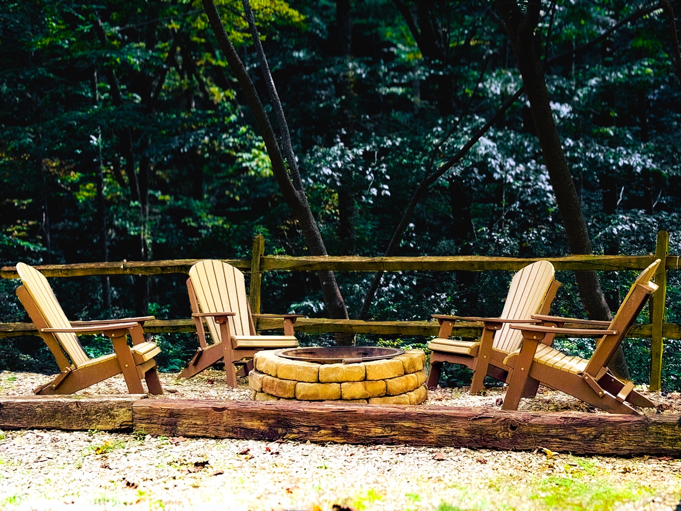 Fire pit for s’more s and bonding time amongst nature's finest!