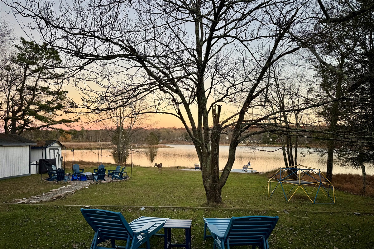 The light fades, the sky deepens — twilight’s calm embrace.