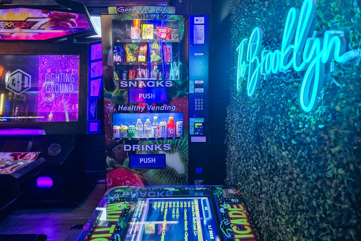 Yes, that's a vending machine! 